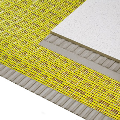 Dural Durabase matting at tile fix direct